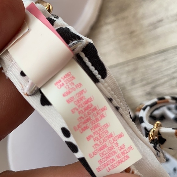 Victoria’s Secret bikini 32 C leopard padded top - Picture 7 of 7